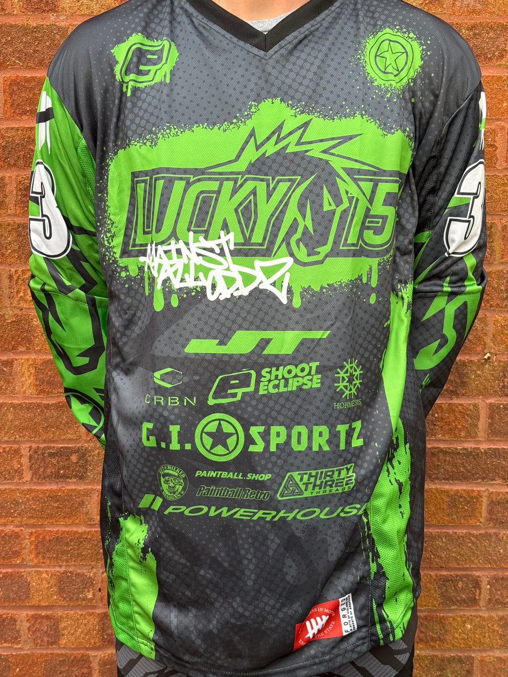 Lucky 15 x Enemy Jersey - Black