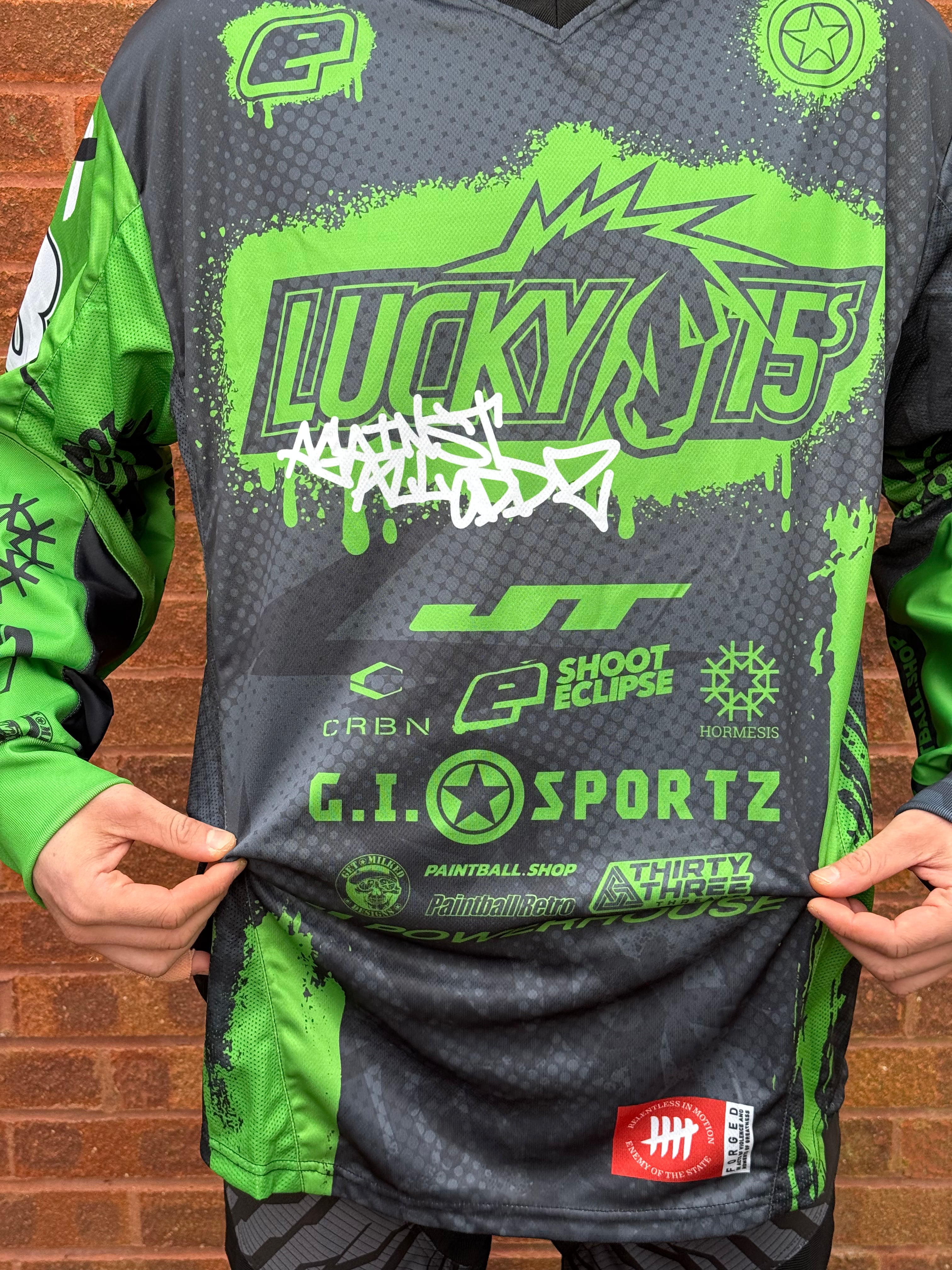 Lucky 15 x Enemy Jersey - Black