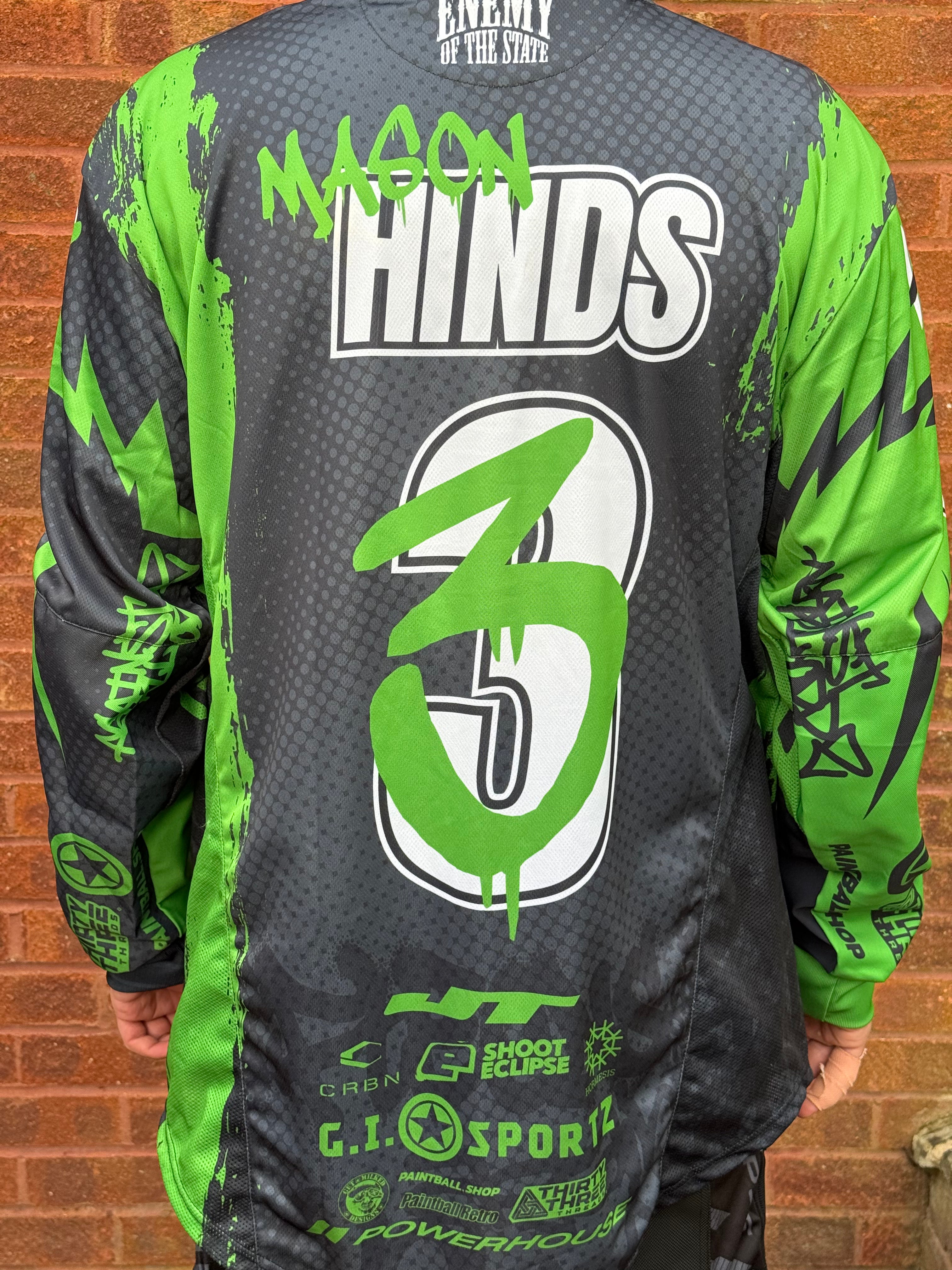 Lucky 15 x Enemy Jersey - Black