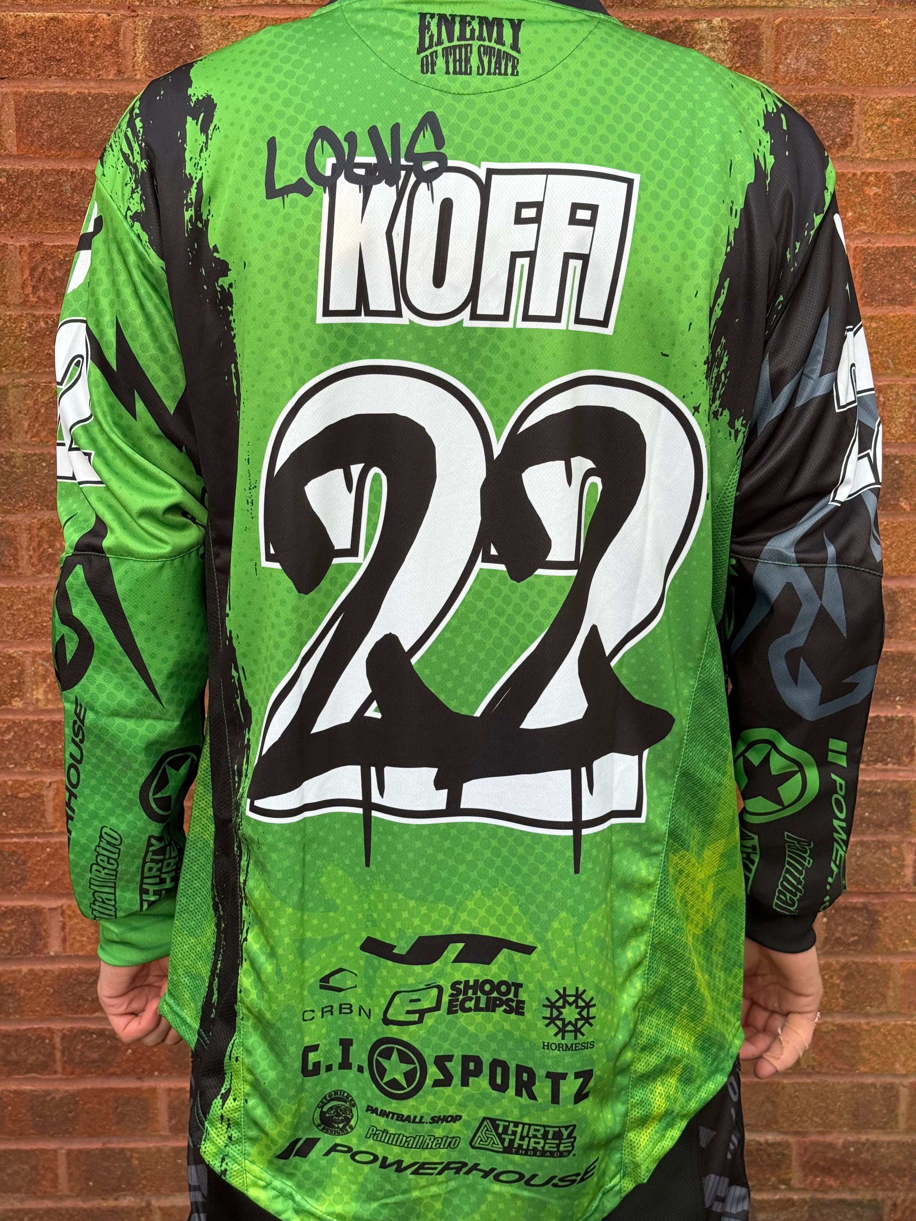 Lucky 15 x Enemy Jersey - Green